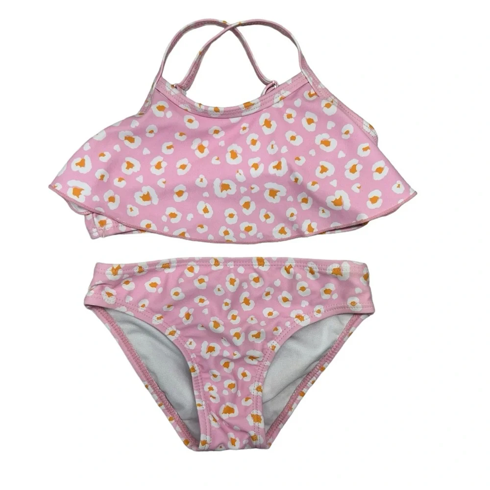 Size 2T Swimsuit & Coverup Bundle - Picture 3 of 8